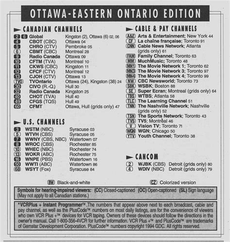 ottawa citizen tv guide listings.